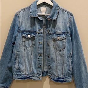 Distressed Denim Jacket